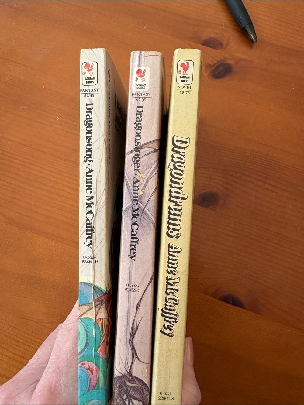 3 book series by Anne McCaffrey
